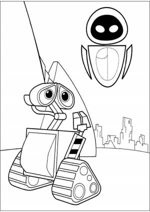 Раскраска валли