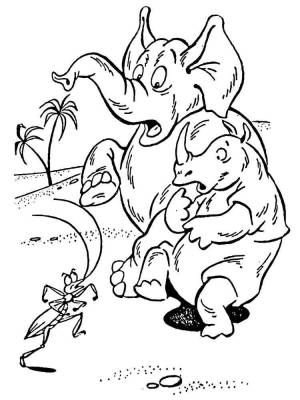 Раскраски Тараканище