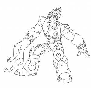 Раскраска Гормити