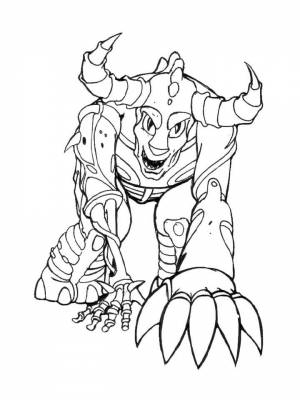 Раскраска Гормити   в формате