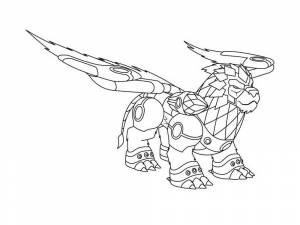 Раскраска Гормити