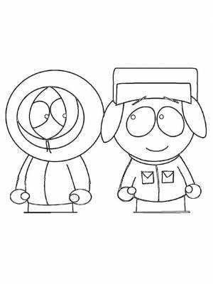 Раскраски Южный Парк