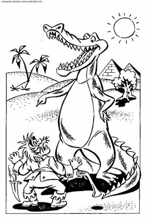 Сказки Корнея Чуковского -Раскраски