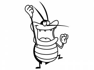 Раскраски Таракан