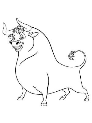 Раскраски Фердинанд