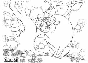 Раскраски Фердинанд