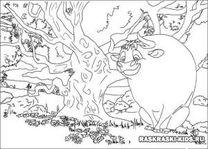 Раскраски Фердинанд