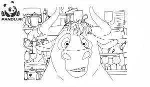 Раскраска Фердинанд