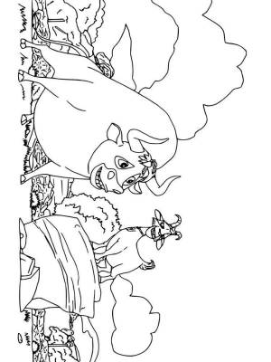 Раскраски Фердинанд