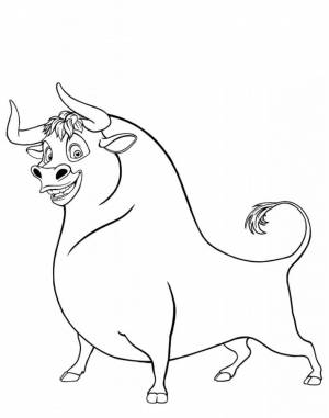 Раскраска Фердинанд