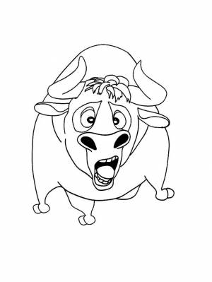 Раскраски Фердинанд