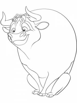 Раскраска Фердинанд  в формате  для мальчиков