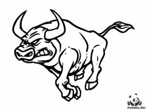 Раскраска Фердинанд