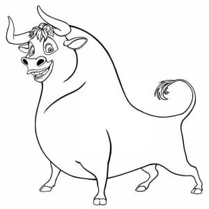 Printable Disney Ferdinand Coloring Pages PDF