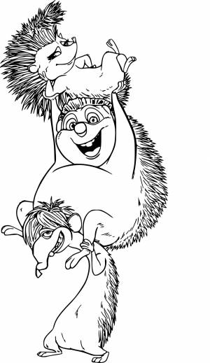 Фердинанд раскраска