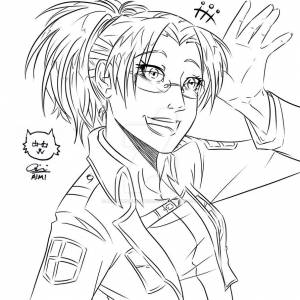 Раскраски атака титанов