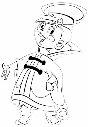 Раскраски Вовка в тридевятом царстве