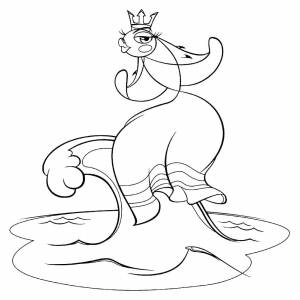 Раскраска Вовка в тридевятом царстве 3