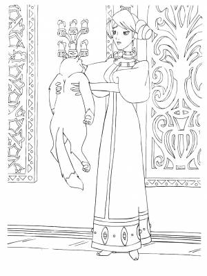 Васса премудрая раскраска