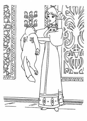 Раскраска Иван Царевич
