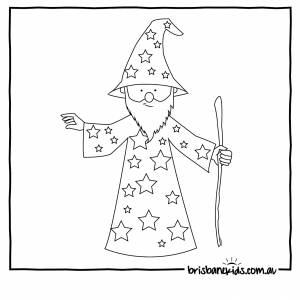 Как нарисовать волшебника