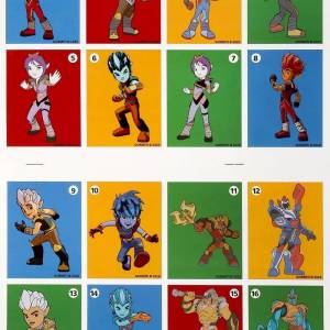 Раскраска с наклейками Умка Гормити