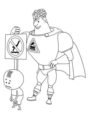 Раскраска Аркадий Паровозов