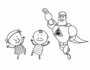 Раскраска Аркадий Паровозов 16