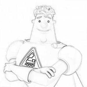 Аркадий паровозов раскраска