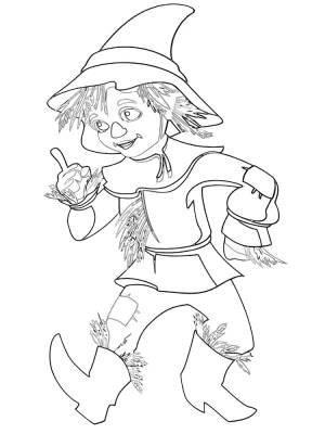 Раскраски волшебник изумрудного города