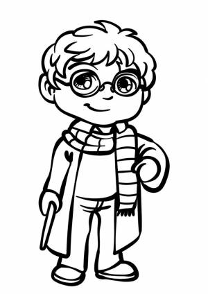 Раскраска Милый волшебник