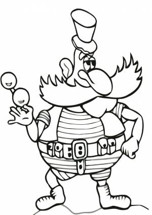 Раскраска Бармалей 3