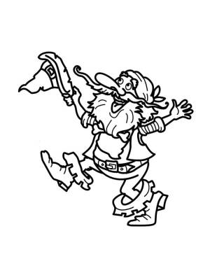 Раскраска Бармалей 8