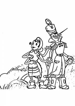 Раскраска бармалей