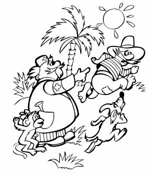 Раскраска бармалей