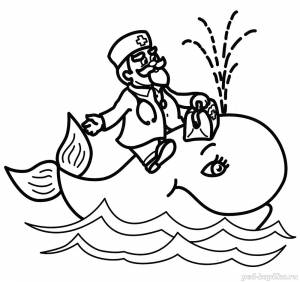 Раскраски по сказкам Чуковского