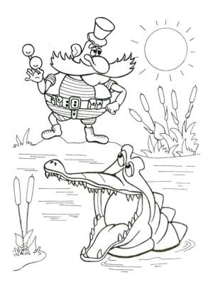 Раскраски Бармалей