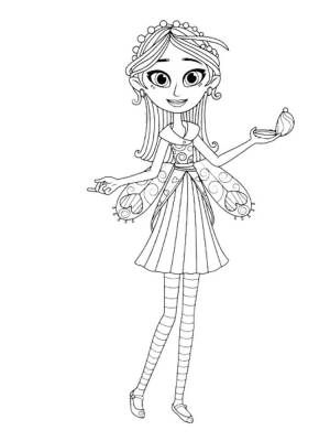 Раскраска Фееринки