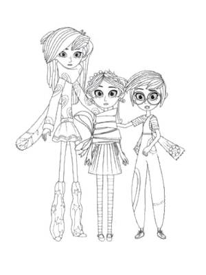 Раскраски Фееринки