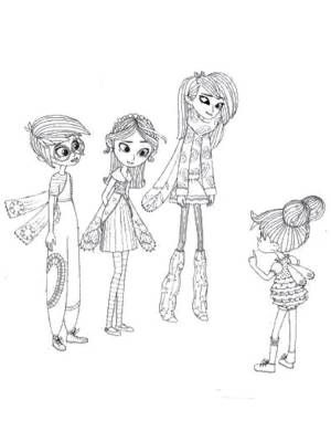 Раскраска Фееринки 13