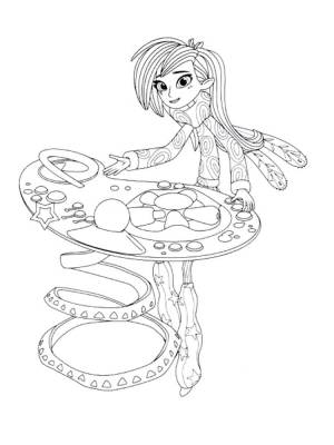 Раскраска Фееринки 4