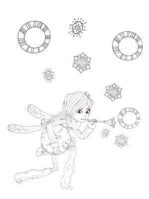 Раскраска Фееринки 14