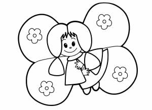 Раскраски Для детей 3 4 лет для девочек