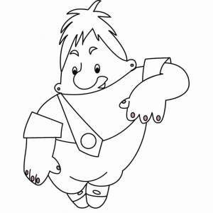 Сказочный персонаж рисунок