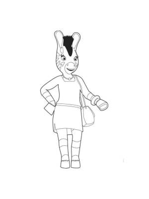 Раскраски Непоседа Зу