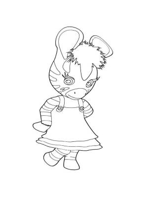 Раскраски Непоседа Зу