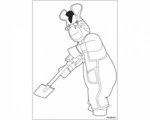 Раскраска Сеpдечная Зу