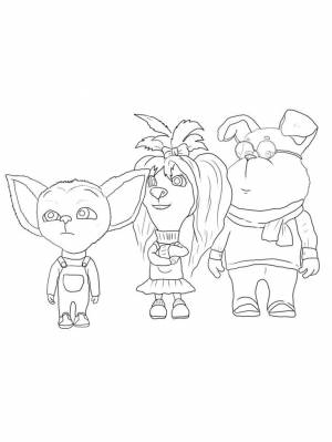 Раскраски Барбоскины