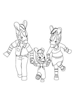 Раскраски Непоседа Зу