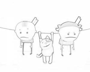 Раскраска Аркадий Паровозов